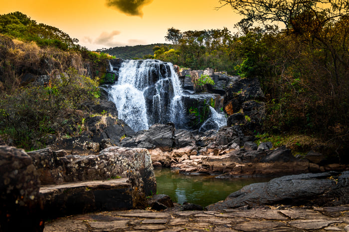 Cachoeira veu das noivas